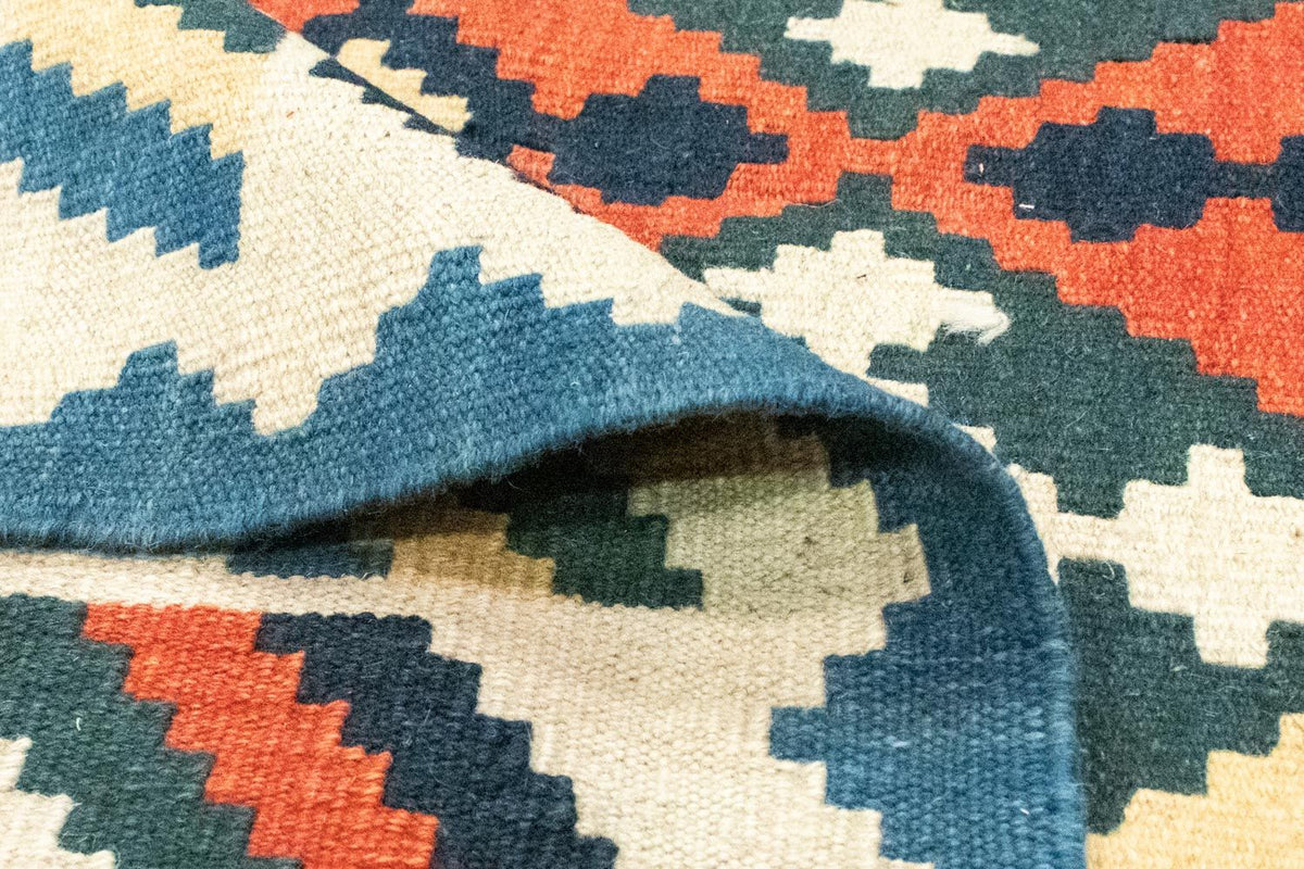 Dywan Kelim - Orientalny - 250 x 165 cm - niebieski