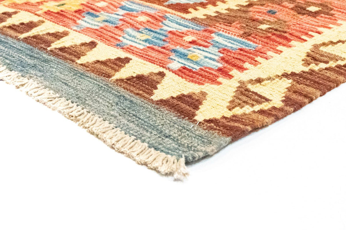 Dywan Kelim - Orientalny - 229 x 174 cm - pomarańczowy