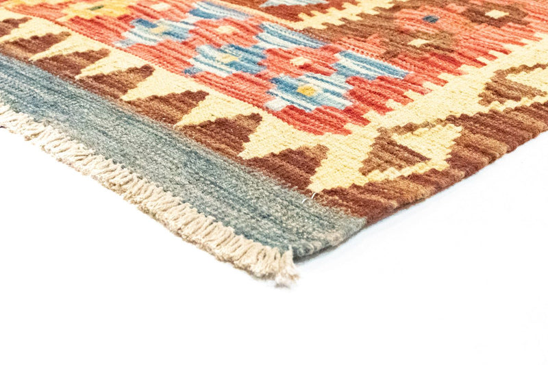 Dywan Kelim - Orientalny - 229 x 174 cm - pomarańczowy