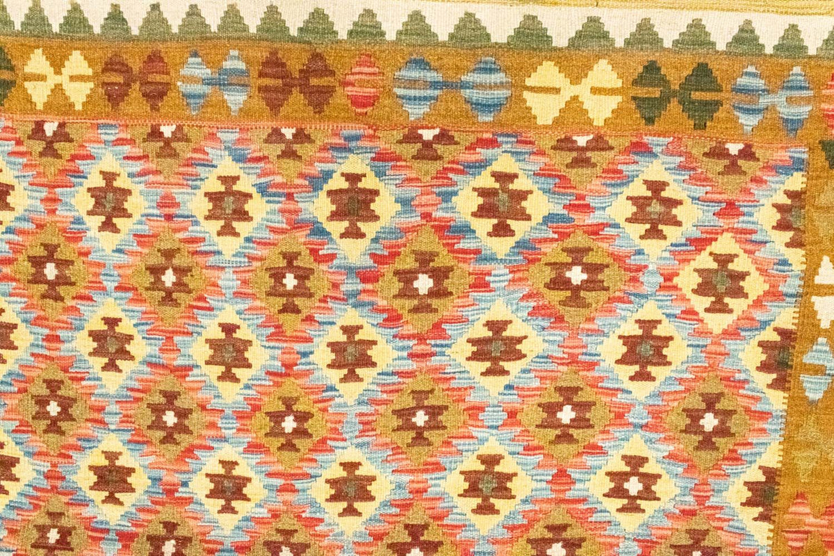 Dywan Kelim - Orientalny - 271 x 153 cm - wielokolorowy