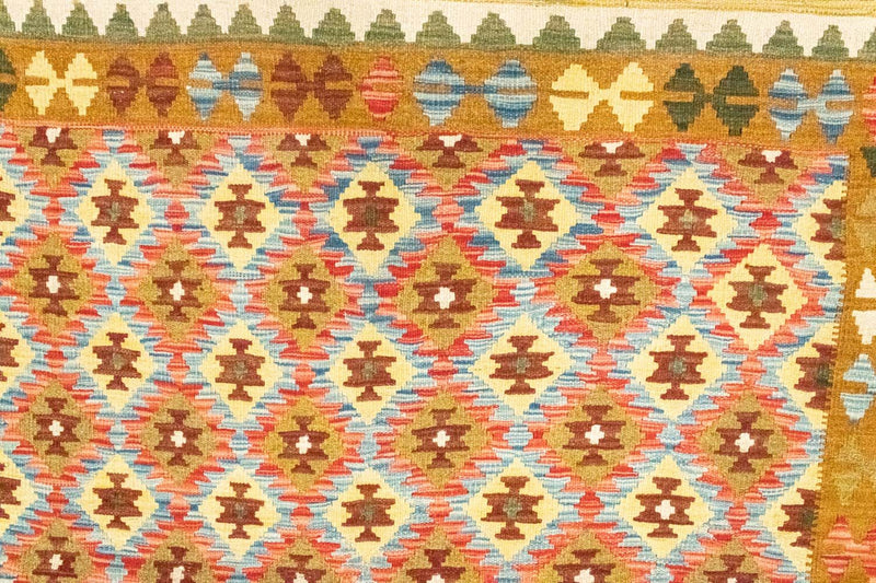 Dywan Kelim - Orientalny - 271 x 153 cm - wielokolorowy