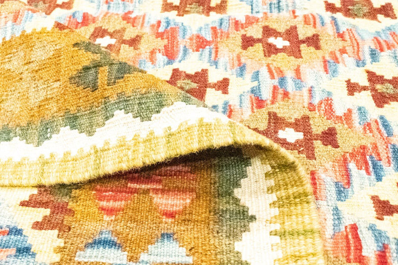 Dywan Kelim - Orientalny - 271 x 153 cm - wielokolorowy