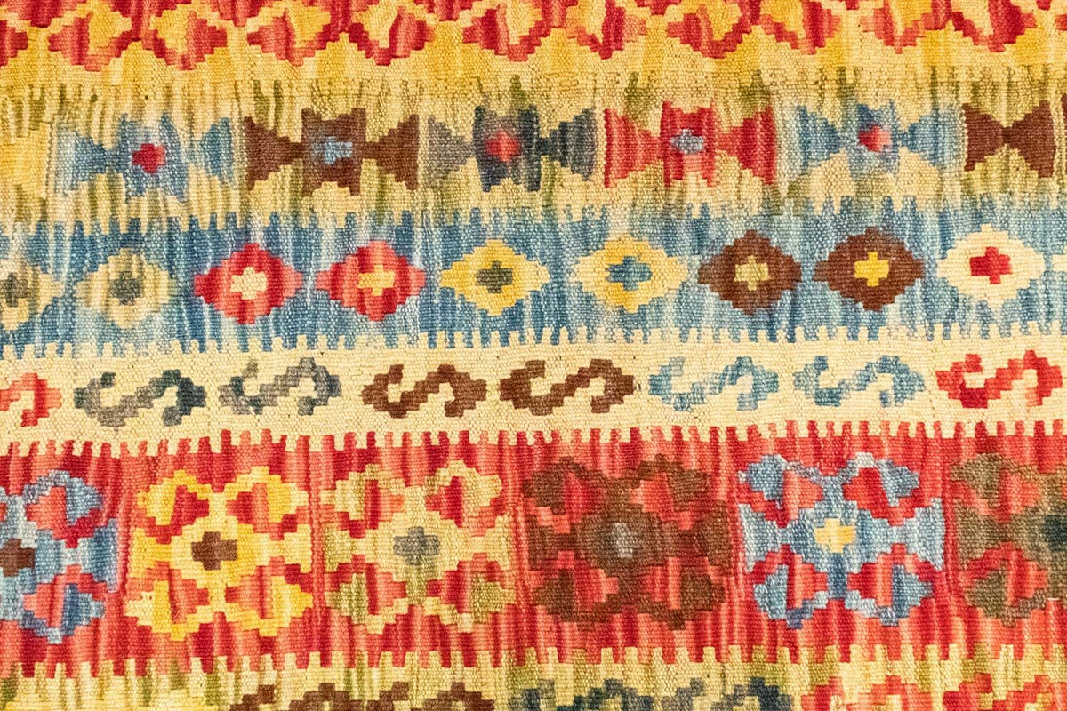 Dywan Kelim - Orientalny - 304 x 196 cm - wielokolorowy