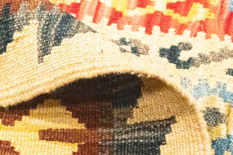 Dywan Kelim - Orientalny - 304 x 196 cm - wielokolorowy