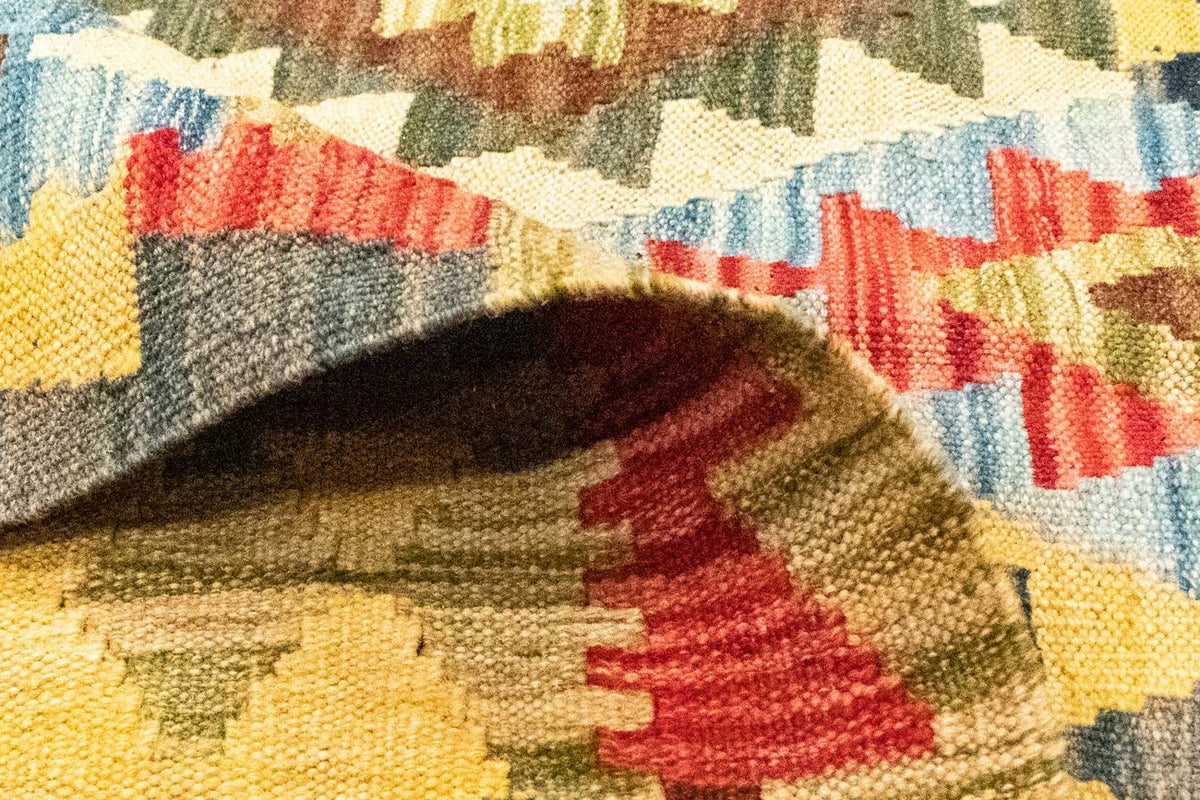 Dywan Kelim - Orientalny - 296 x 200 cm - wielokolorowy