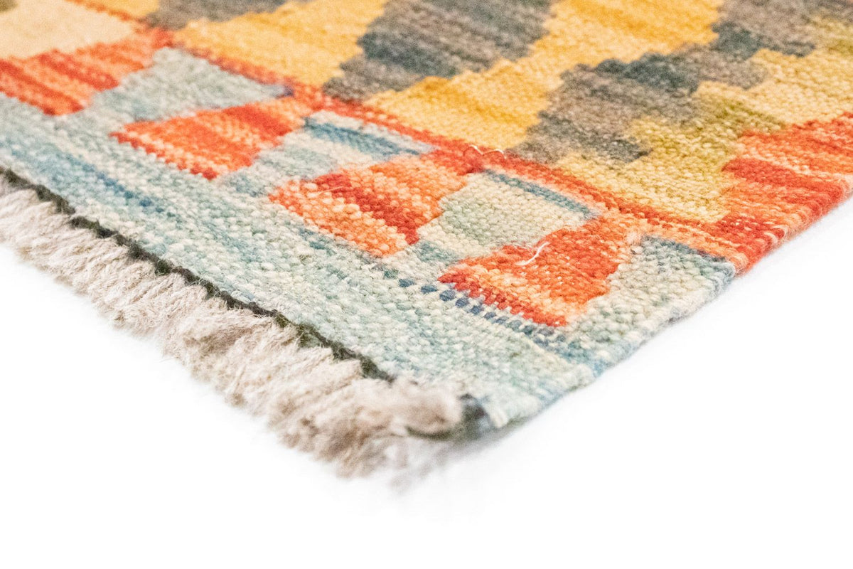 Dywan Kelim - Orientalny - 298 x 198 cm - brązowy