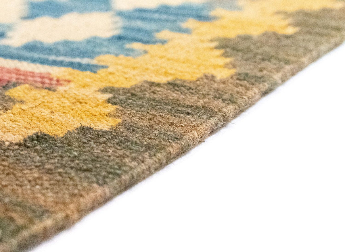 Dywan Kelim - Orientalny - 287 x 201 cm - brązowy