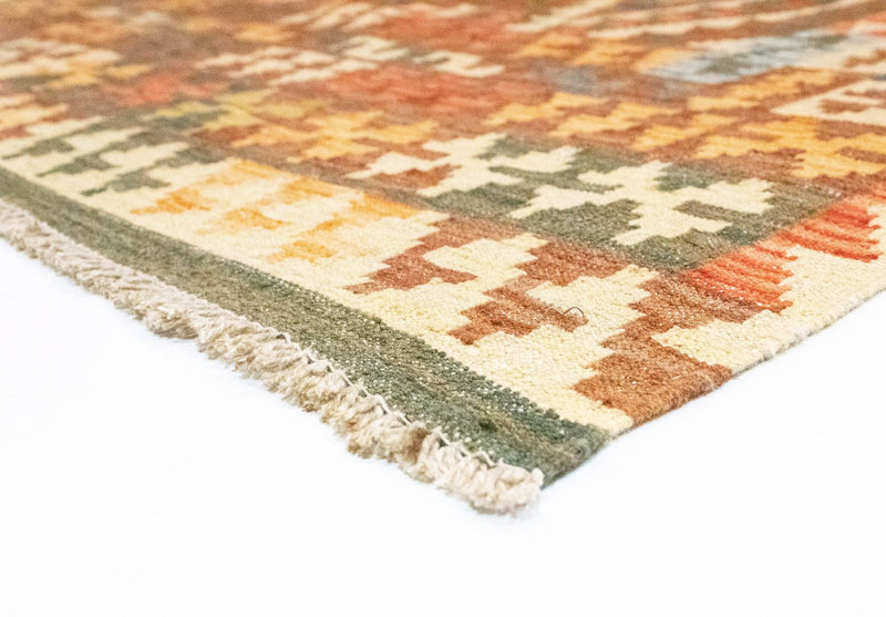 Dywan Kelim - Orientalny - 295 x 202 cm - brązowy