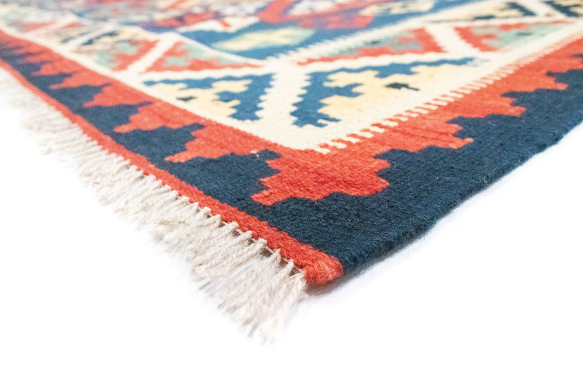 Dywan Kelim - Orientalny - 297 x 202 cm - pomarańczowy