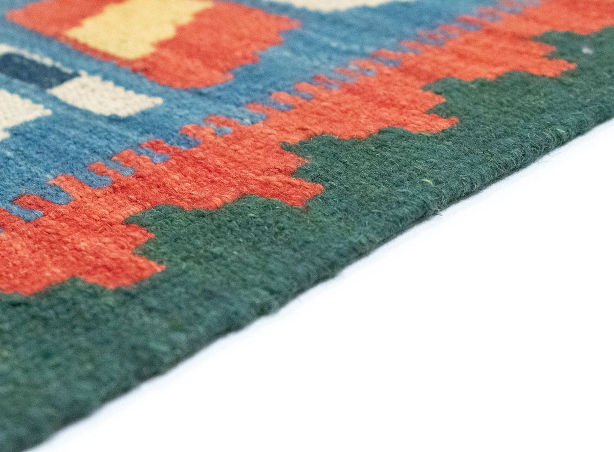 Dywan Kelim - Orientalny - 300 x 205 cm - pomarańczowy