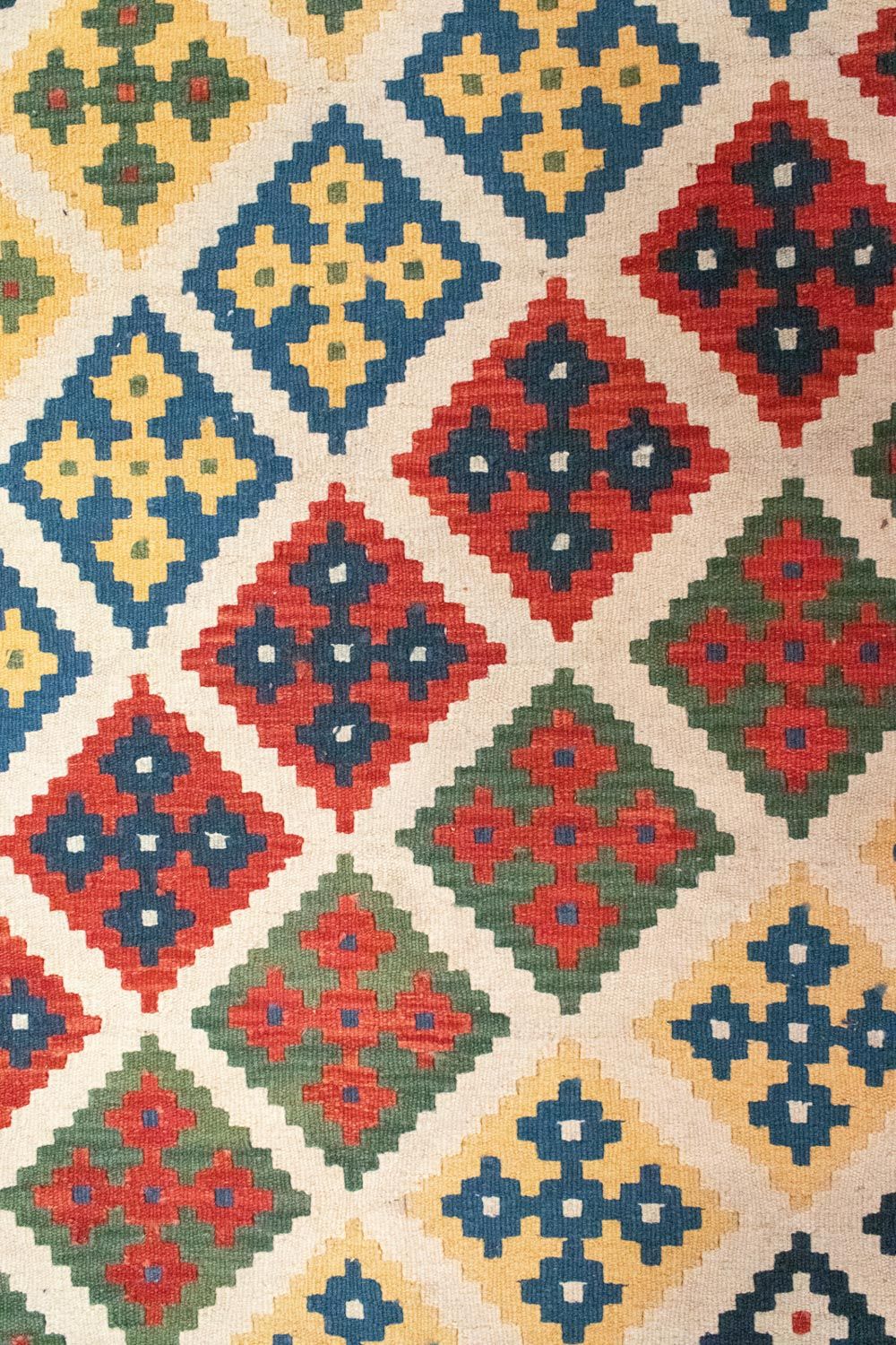 Dywan Kelim - Orientalny - 290 x 203 cm - wielokolorowy