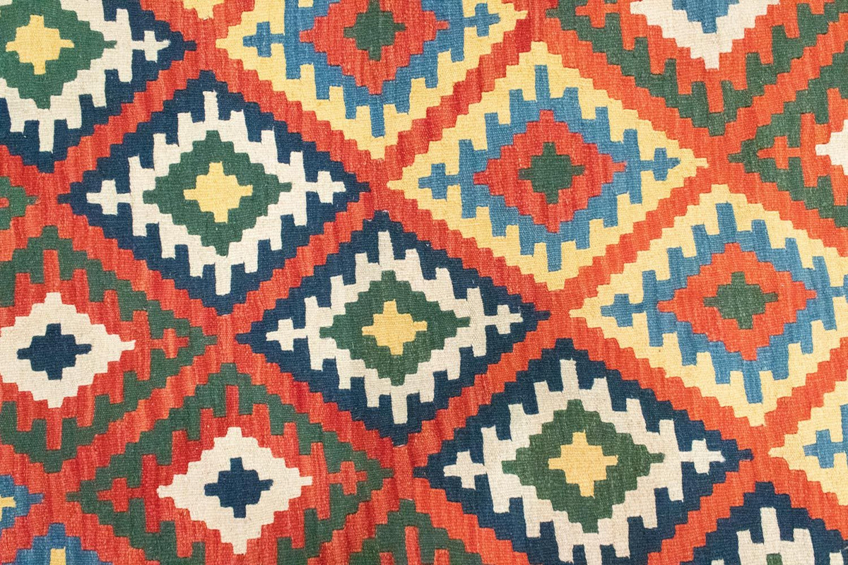 Dywan Kelim - Orientalny - 300 x 204 cm - pomarańczowy