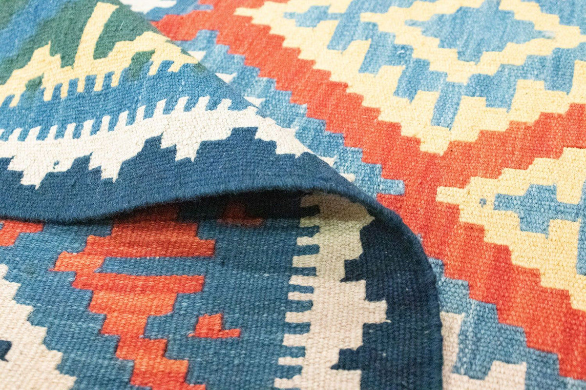 Dywan Kelim - Orientalny - 300 x 208 cm - pomarańczowy