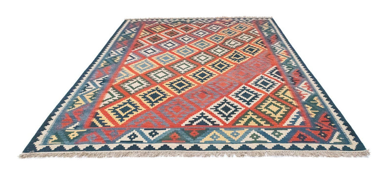 Dywan Kelim - Orientalny - 300 x 208 cm - pomarańczowy