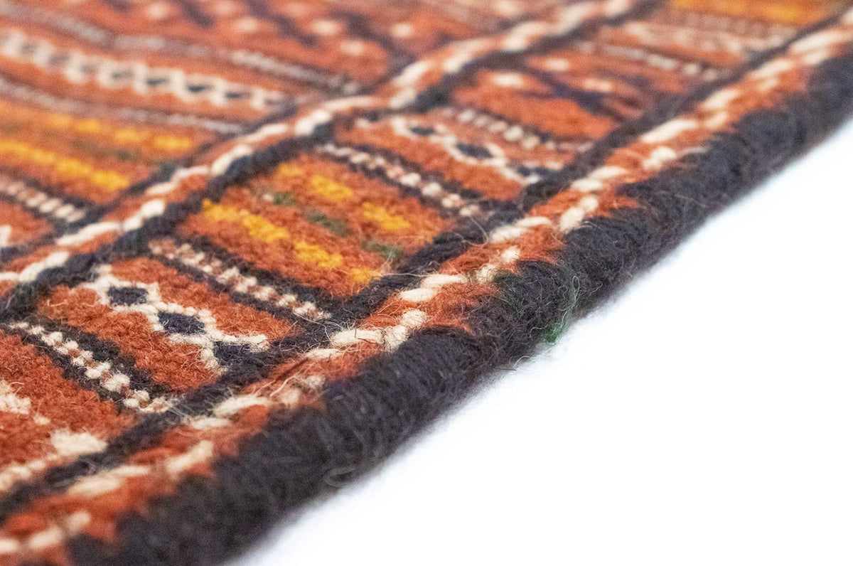 Dywan Kelim - Orientalny - 223 x 166 cm - brązowy