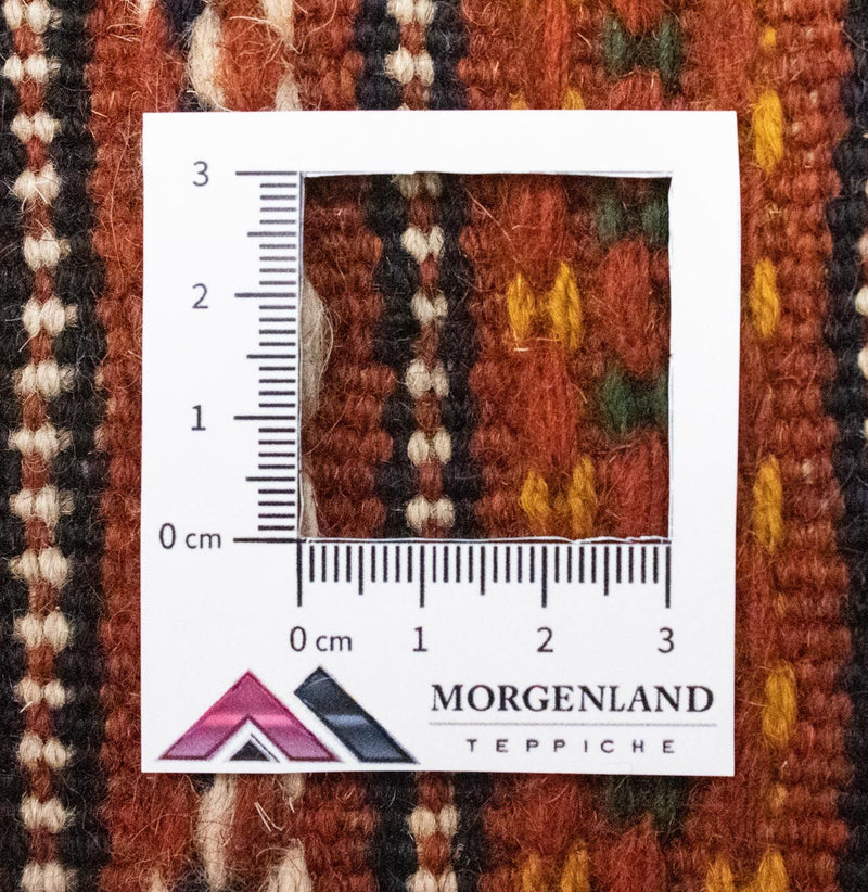 Dywan Kelim - Orientalny - 223 x 166 cm - brązowy