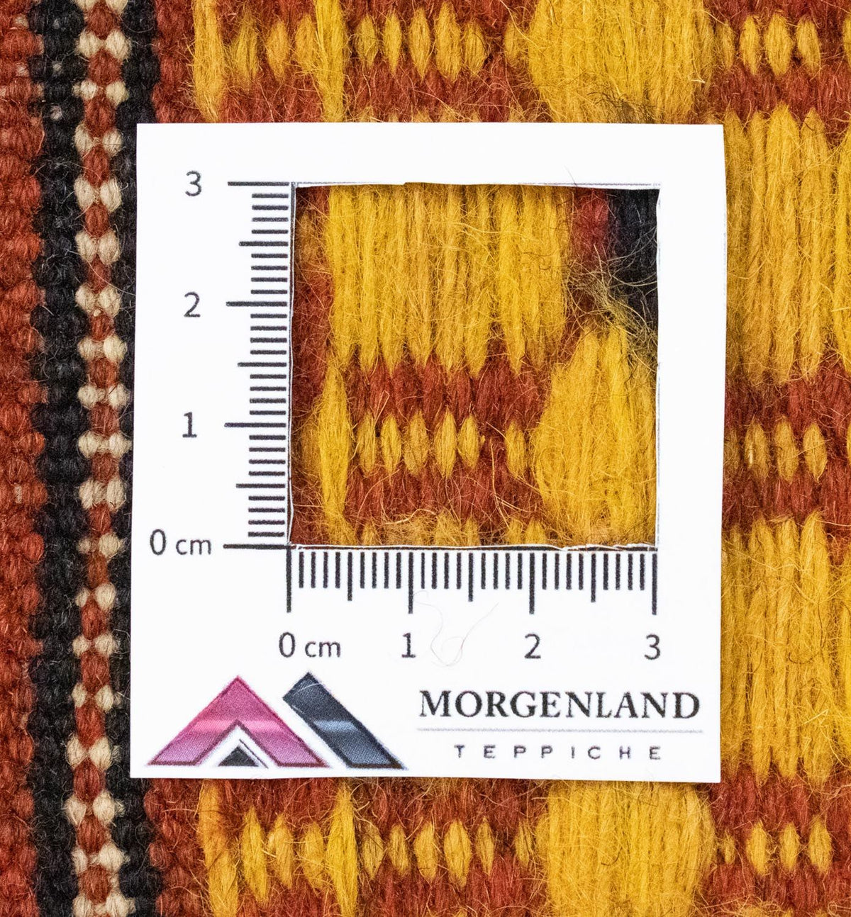 Dywan Kelim - Orientalny - 232 x 173 cm - pomarańczowy