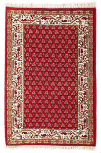 Dywan orientalny - Mir - Indus - 90 x 60 cm - ciemna czerwień