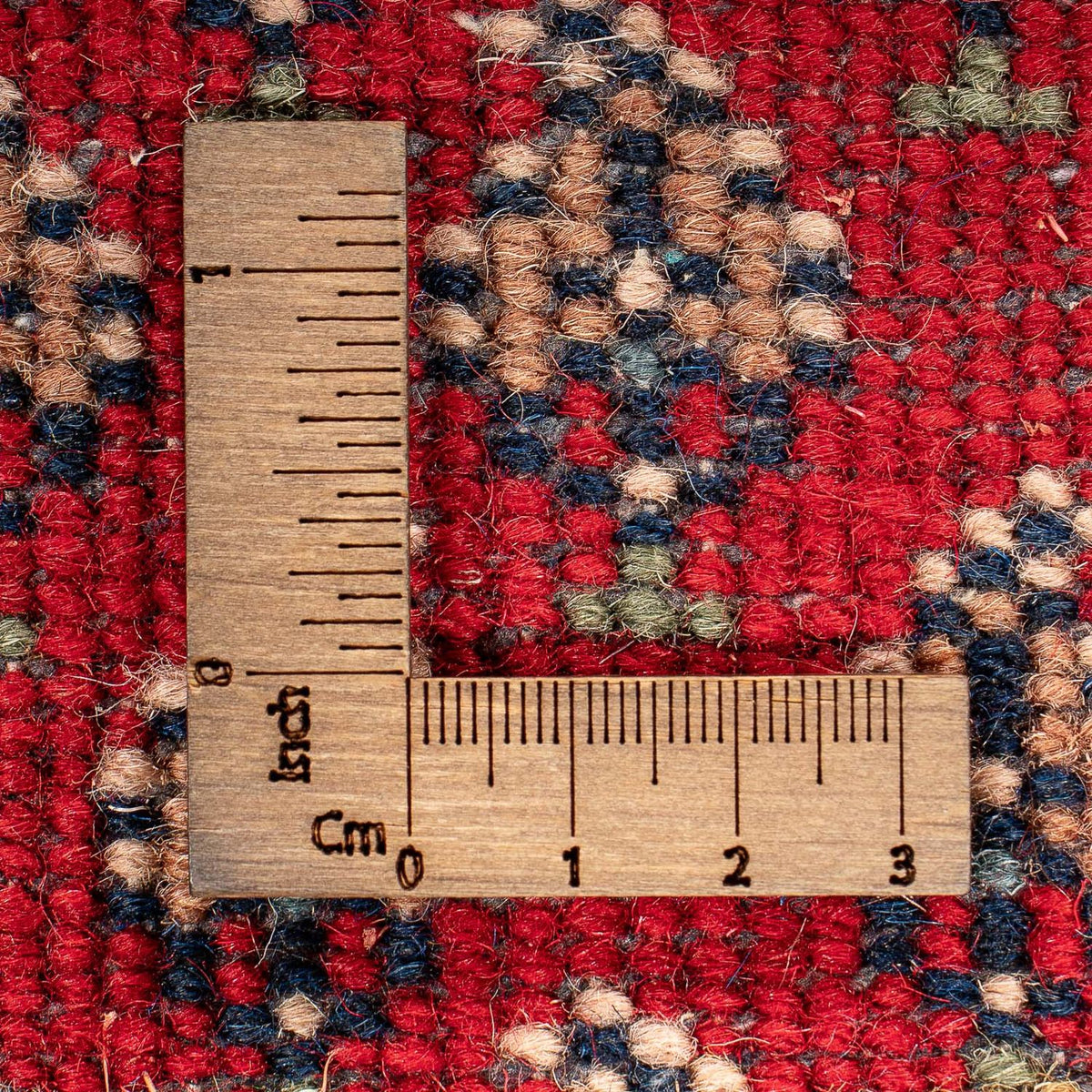 Dywan orientalny - Mir - Indus - 90 x 60 cm - ciemna czerwień