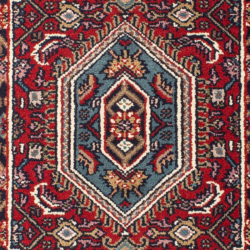 Orientalny dywan - Bijar - Indus - 90 x 60 cm - ciemna czerwień
