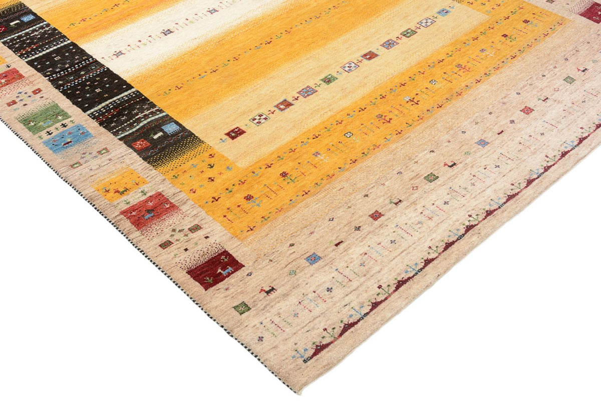 Dywan Gabbeh - Loribaft Indus - 245 x 173 cm - wielokolorowy