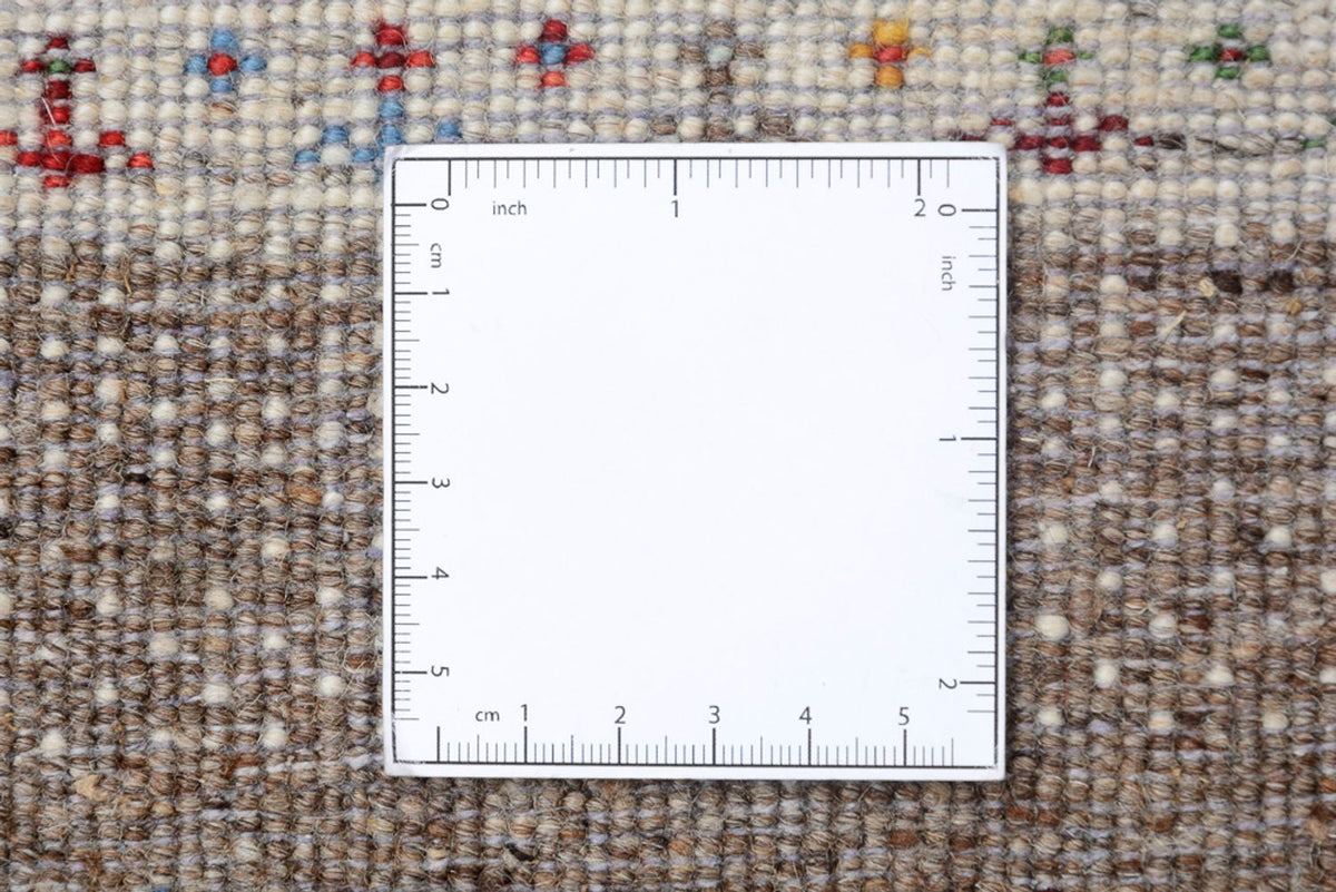 Dywan Gabbeh - Loribaft Indus - 203 x 146 cm - wielokolorowy