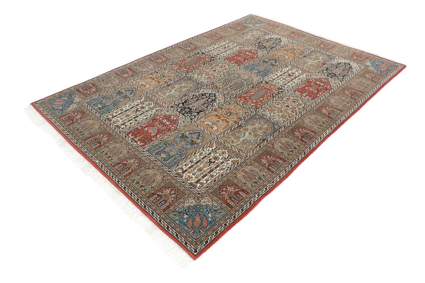 Indo Qom Dywan 242x172cm - Dywan orientalny