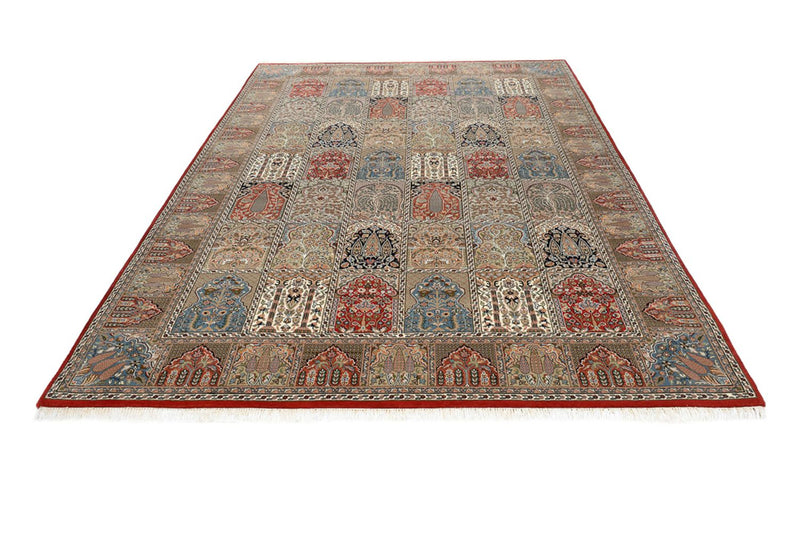 Dywan orientalny - Ghom - Indus - 306 x 211 cm - ciemny beż