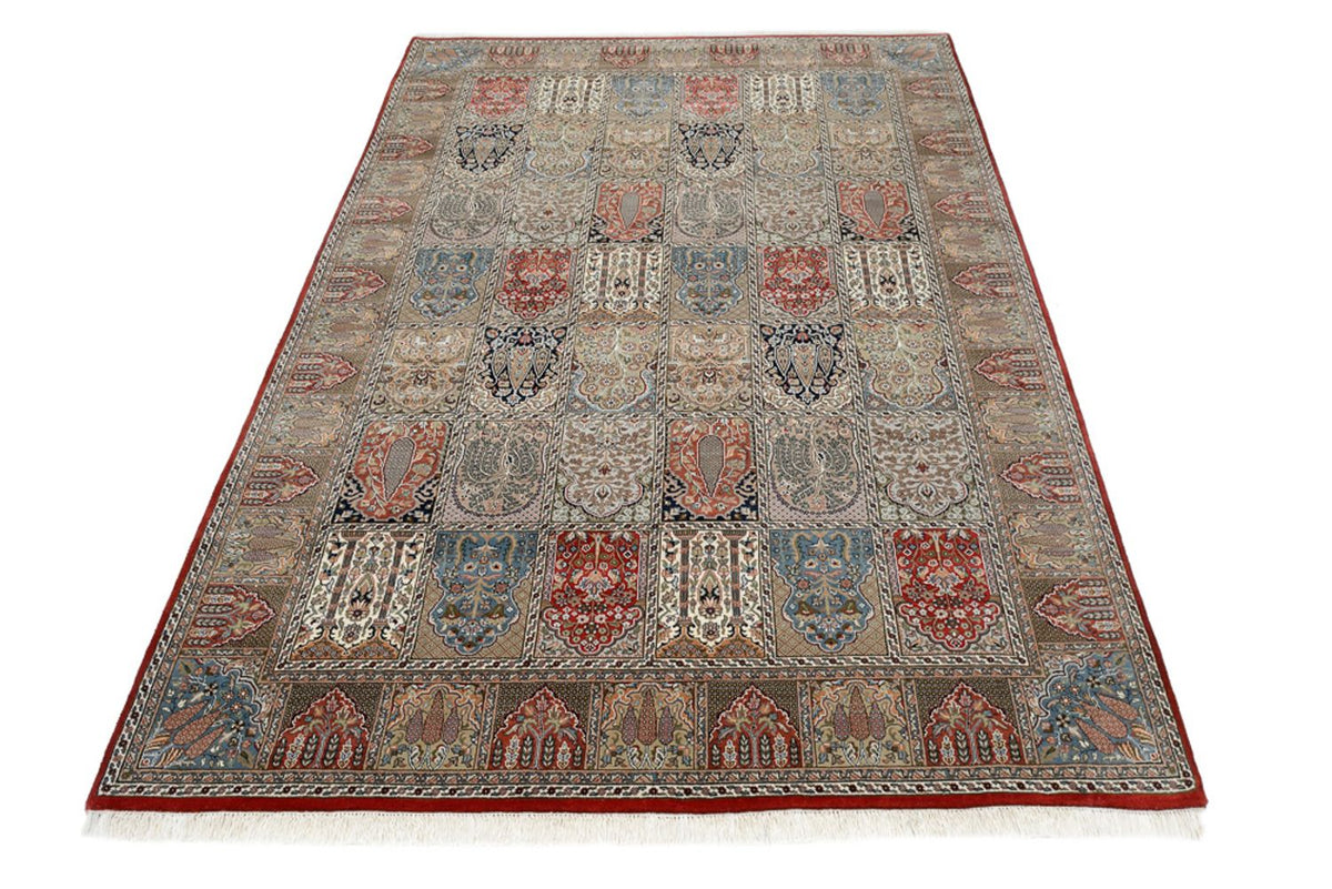 Dywan orientalny - Ghom - Indus - 306 x 211 cm - ciemny beż