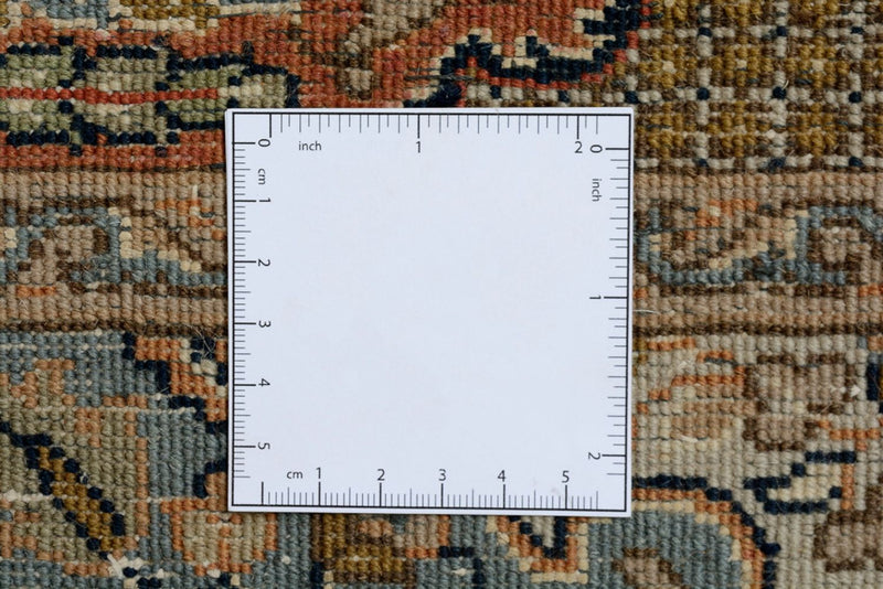 Dywan orientalny - Ghom - Indus - 306 x 211 cm - ciemny beż