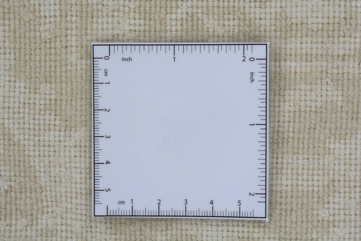 Designerski dywan - 242 x 170 cm - biały