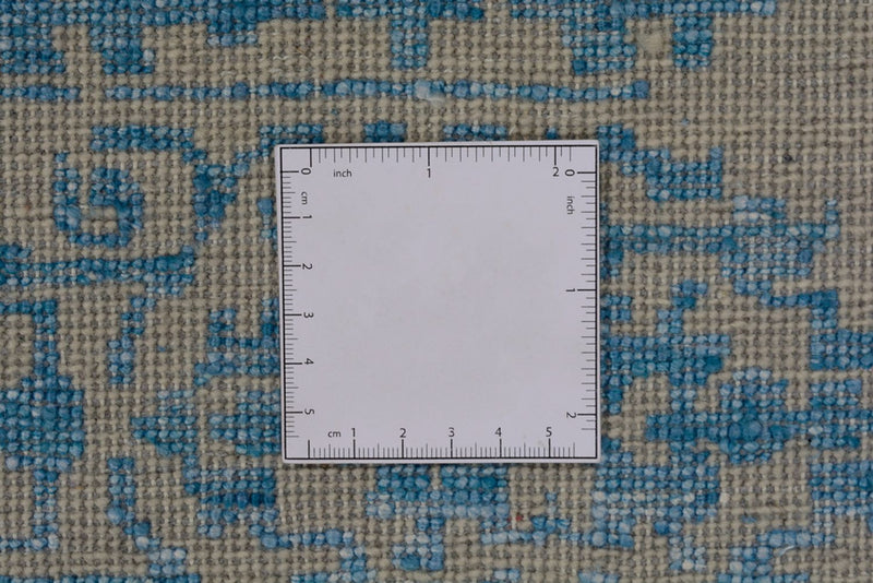 Designerski dywan - 308 x 246 cm - niebieski