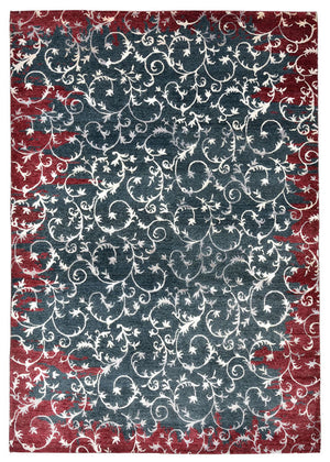 Designerski dywan - 242 x 171 cm - ciemnoszary