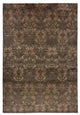 Designerski dywan - 302 x 204 cm - ciemnobrązowy
