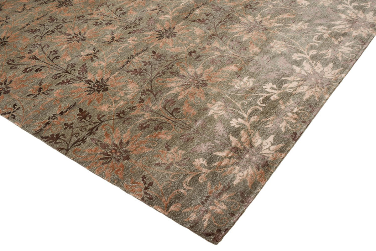 Designerski dywan - 302 x 204 cm - ciemnobrązowy