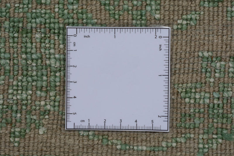 Designerski dywan - 326 x 248 cm - oliwkowa zieleń