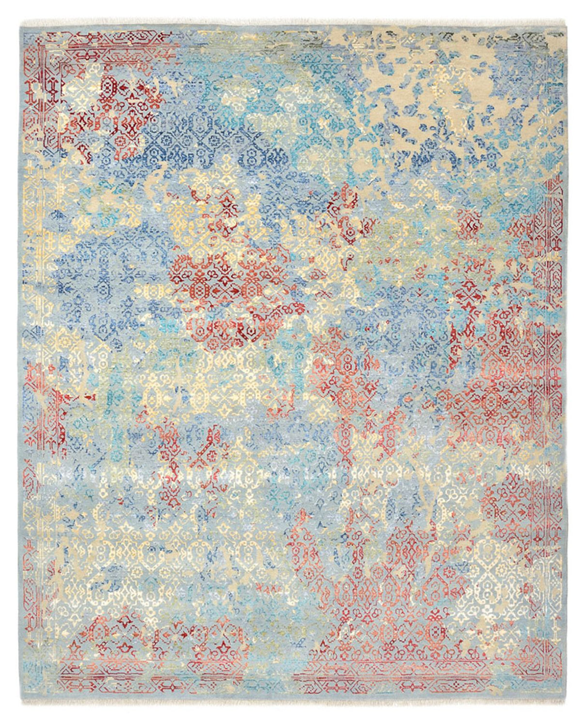 Designerski dywan - 294 x 239 cm - wielokolorowy