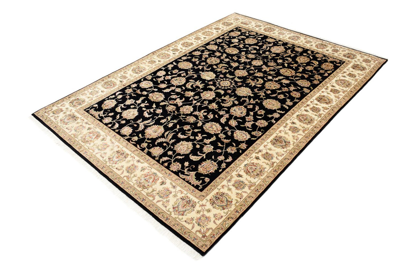 Indo Tabriz Dywan 214x155cm - Dywan orientalny