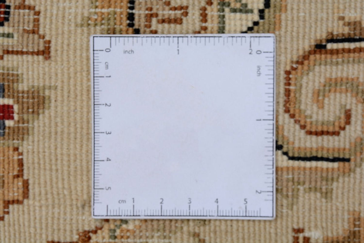 Dywan orientalny - Tabriz - 307 x 215 cm - kremowy