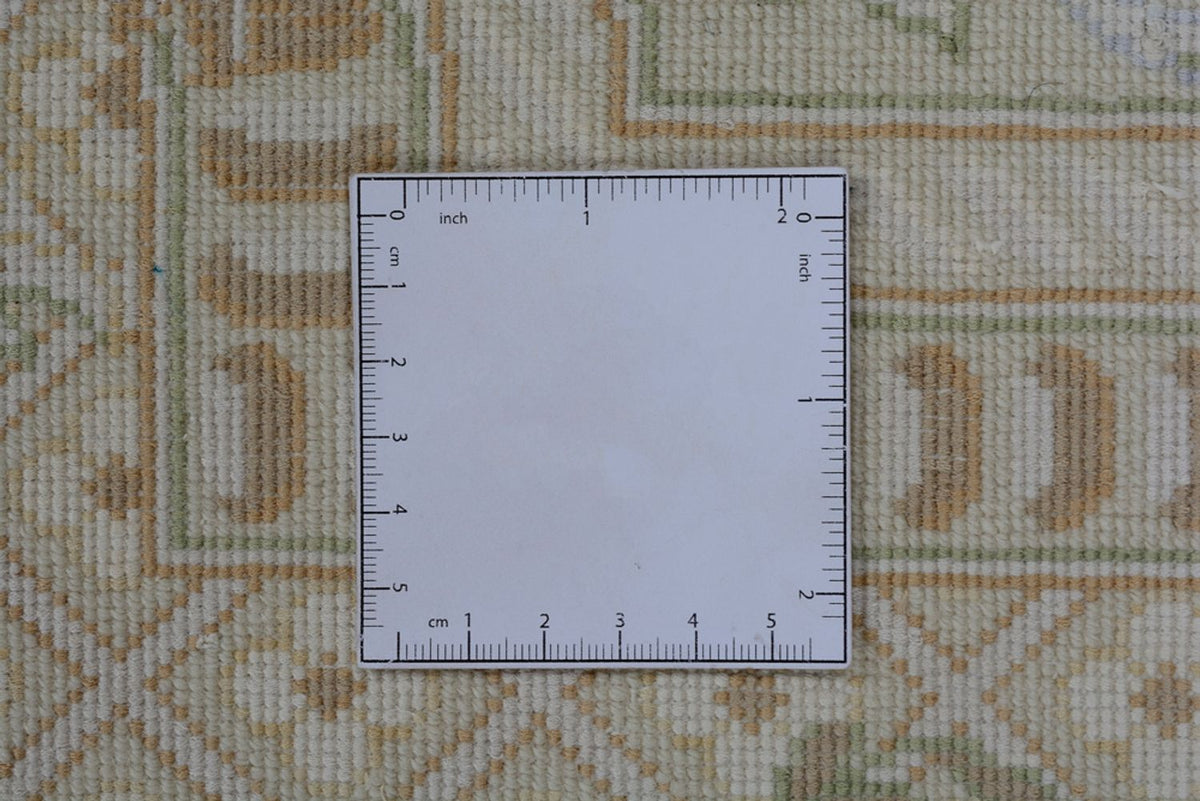 Dywan orientalny - Tabriz - 309 x 247 cm - kremowy