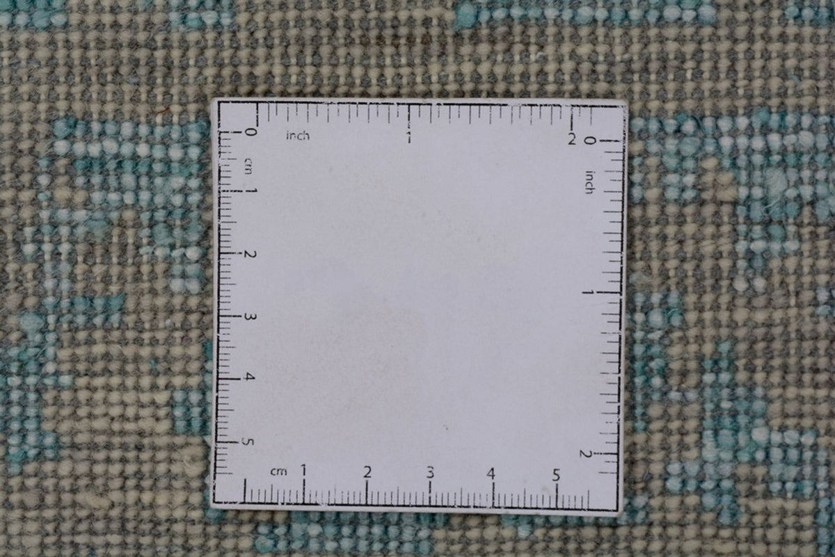 Designerski dywan kwadratowy  - 249 x 249 cm - jasnoniebieski