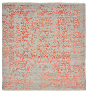 Designerski dywan - 261 x 251 cm - różowy