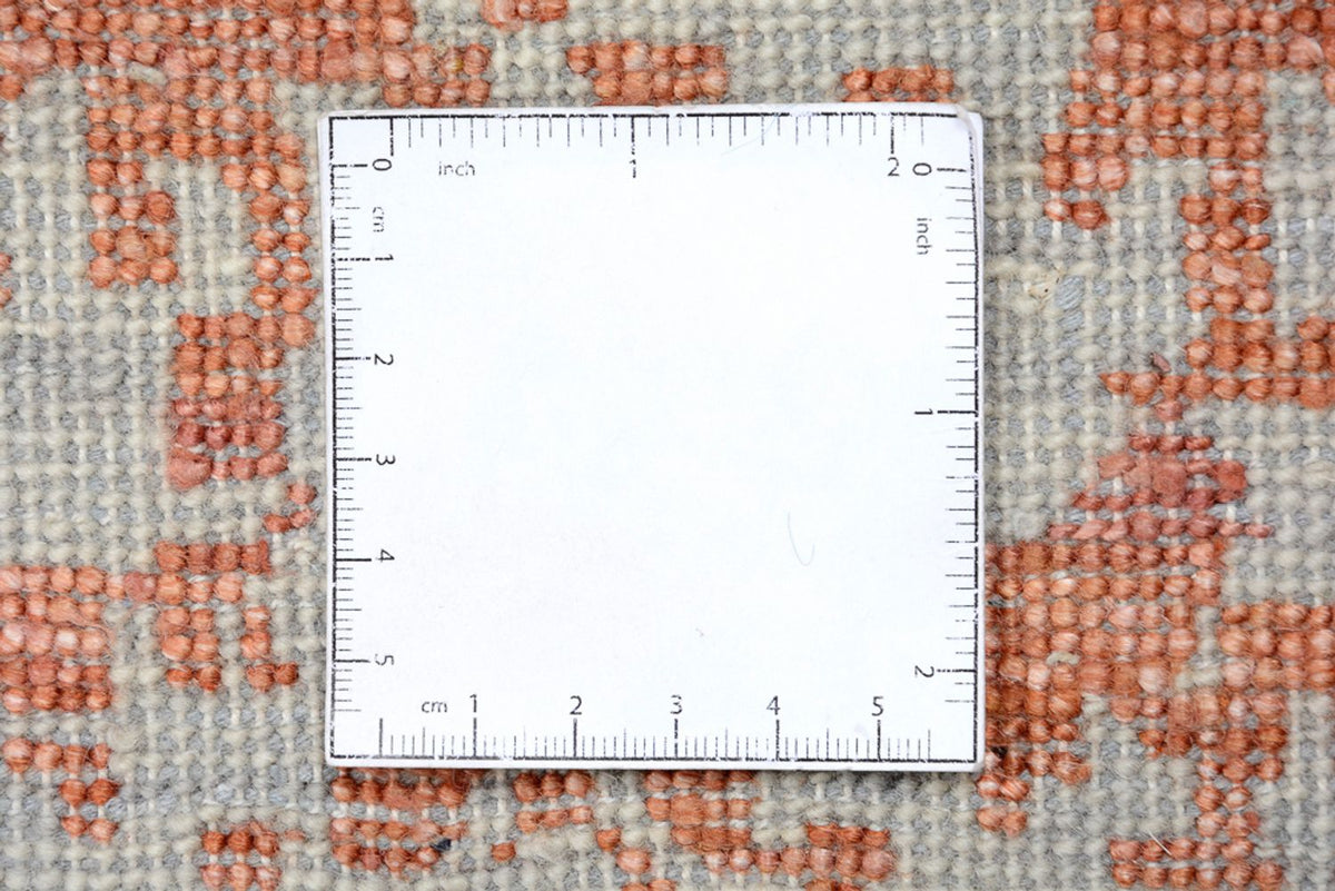 Designerski dywan kwadratowy  - 309 x 306 cm - rdza