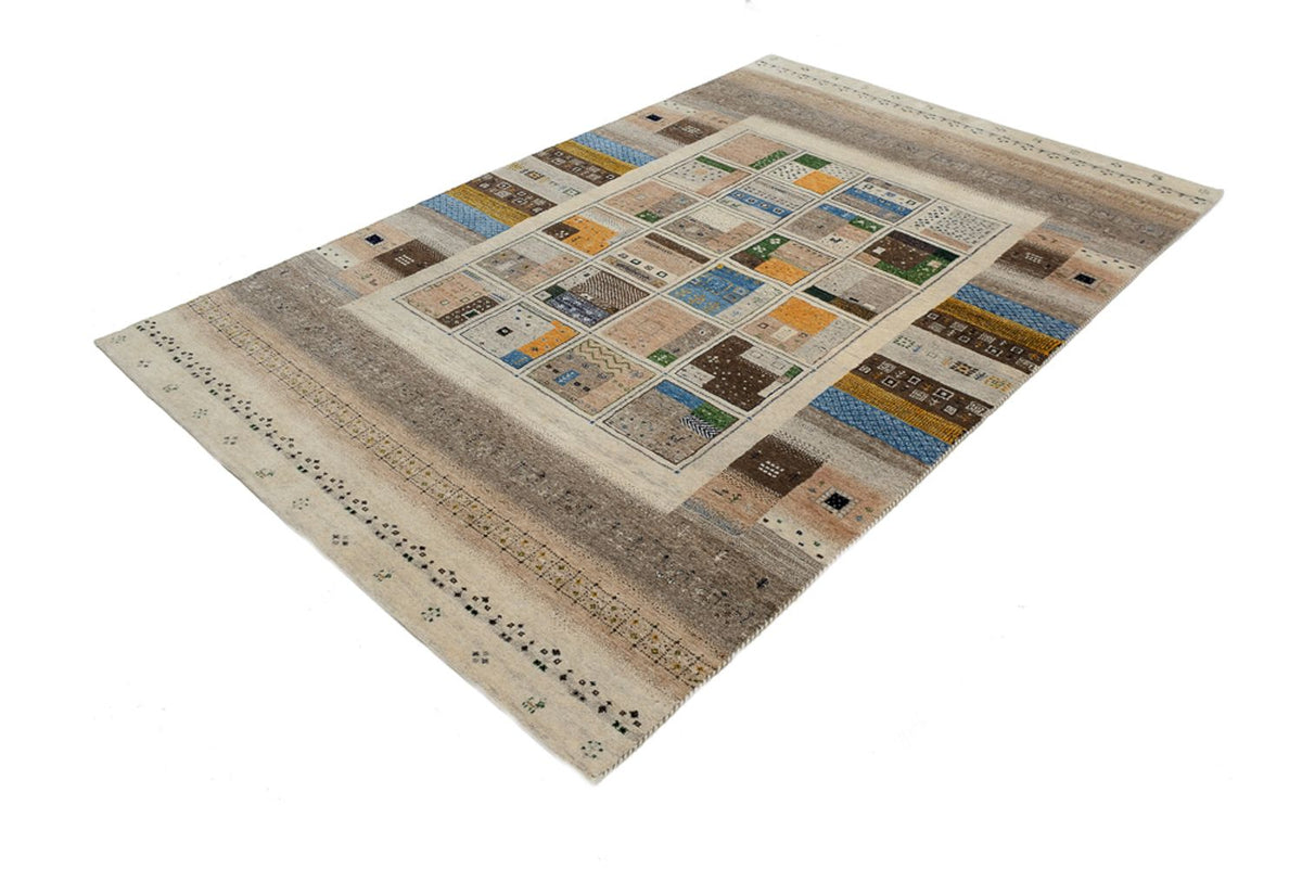 Dywan Gabbeh - Loribaft Indus - 248 x 166 cm - wielokolorowy