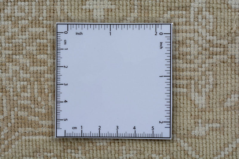 Dywan orientalny - 252 x 207 cm - ciemny beż