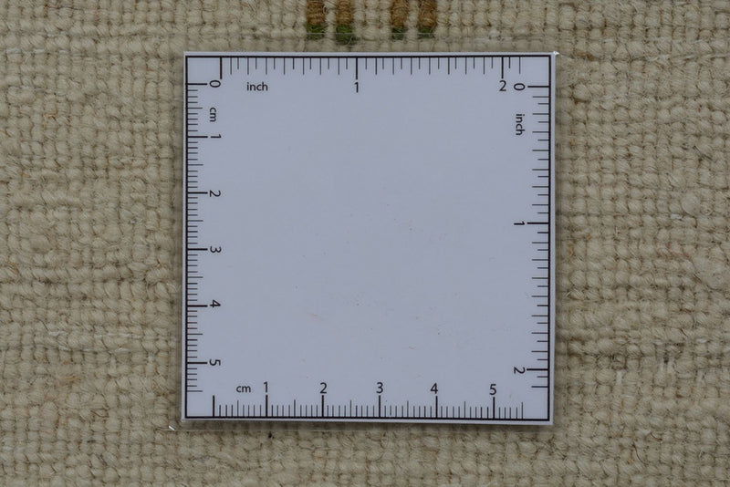 Biegacz Dywan Gabbeh - Loribaft Indus - 334 x 128 cm - kremowy