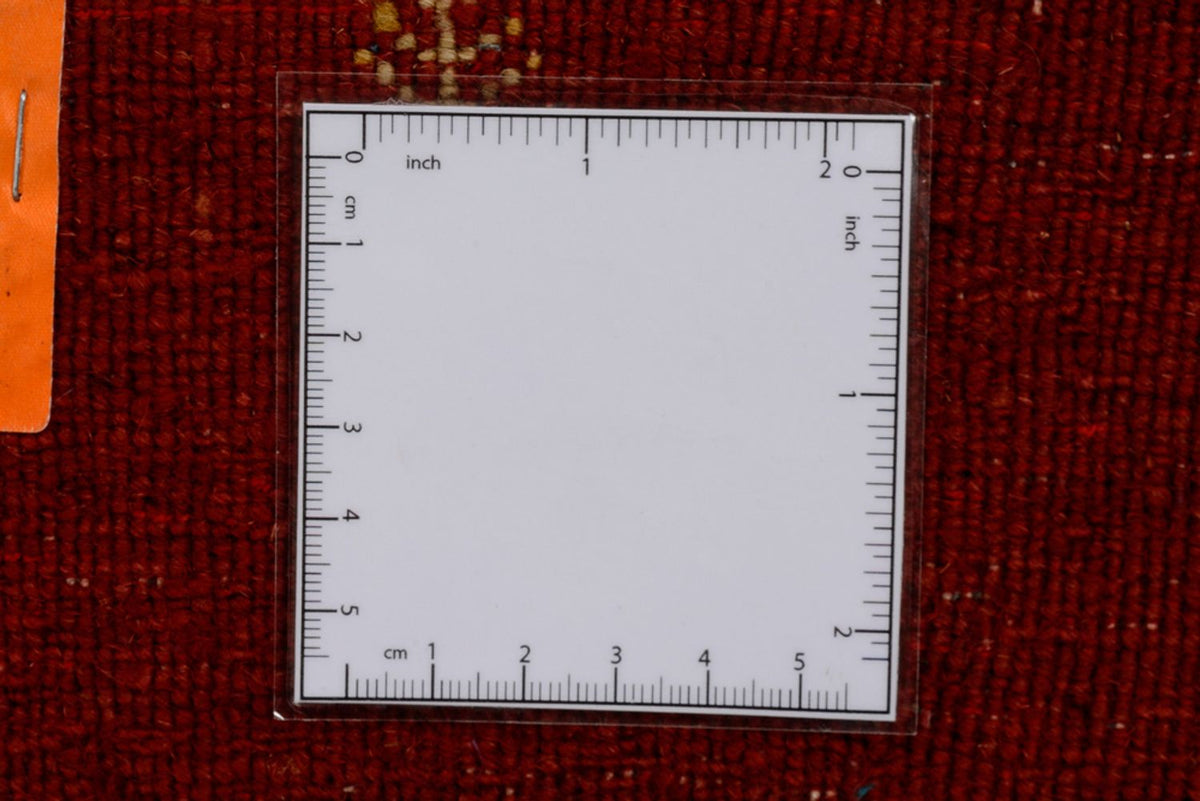 Dywan Gabbeh - Loribaft Indus - 302 x 204 cm - czerwony