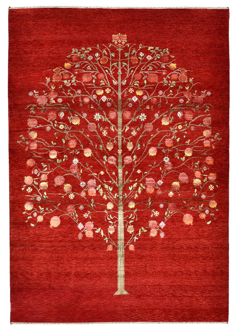 Dywan Gabbeh - Loribaft Indus - 245 x 173 cm - czerwony