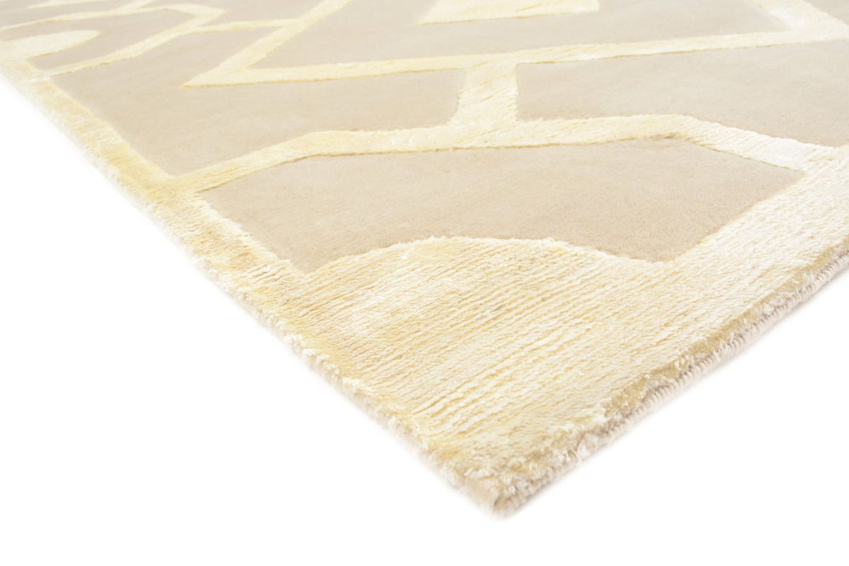 Designerski dywan - 240 x 170 cm - ciemny beż