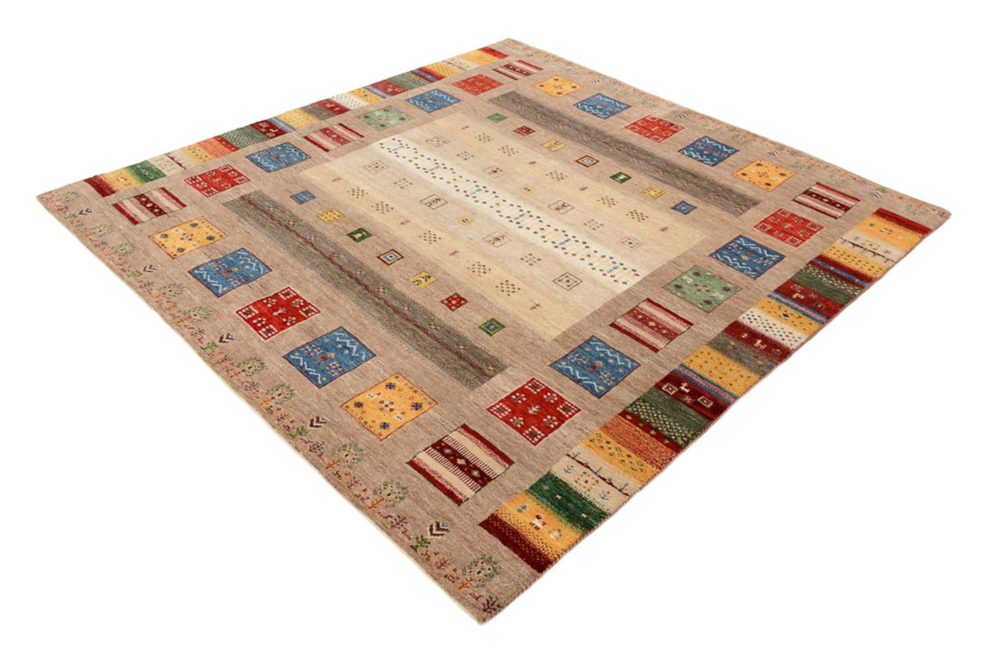 Indo Loribaft Dywan 203x201cm - Dywan wełniany
